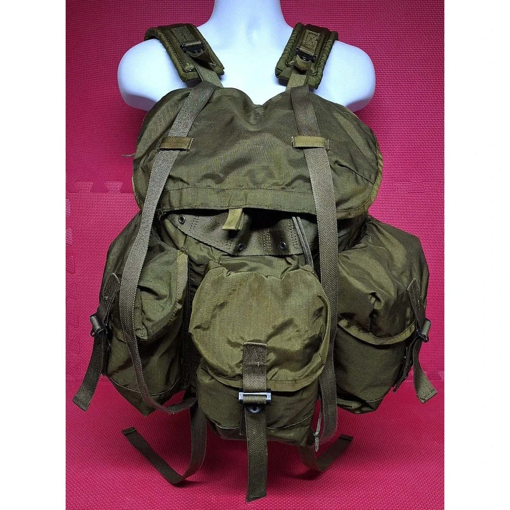 US Army Lc-1 Alice Backpack Military Rucksack bag Large Straps No Frame Vintage
